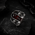 Crimson Coffin Ring