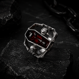 Crimson Coffin Ring
