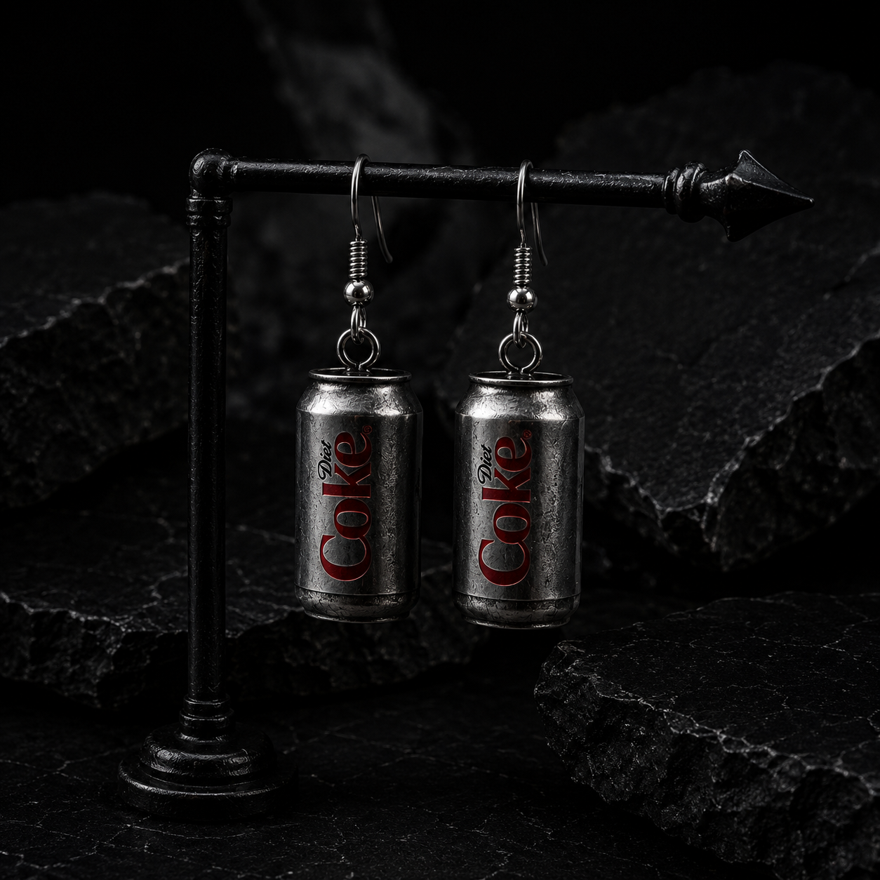 Diet Coke Earrings